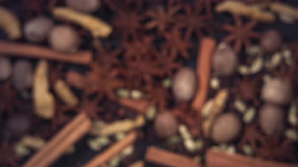 Super Slow Motion of Flying Spices