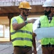 Portrait of Construction Engineers Working on Building Site - VideoHive Item for Sale