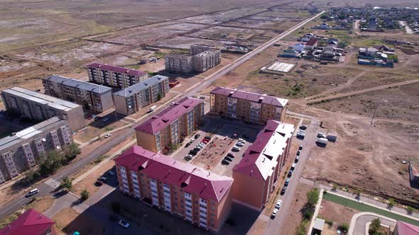 The Small Town of Balkhash is a View From a Drone