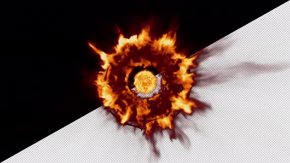 Fire Ring Around a Plasma Ball alt