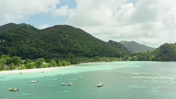 Aerial View Nature of Seychelles