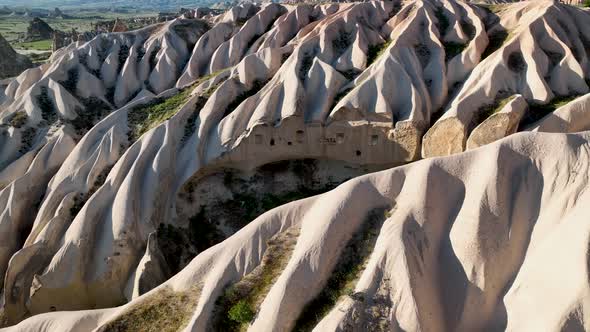 The best landscapes of Cappadocia aerial view 4 K