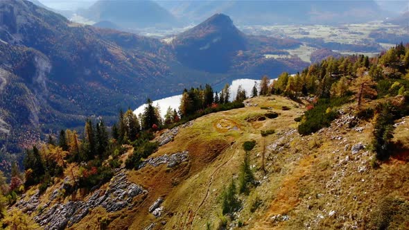 Beautiful Autumn Landscape in the Mountains