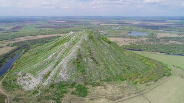 Aerial Video of the Lonely Hill Yuraktau