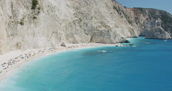 Porto Katsiki Beach in Lefkada Greece