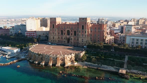 Aerial view of Taranto, Italy