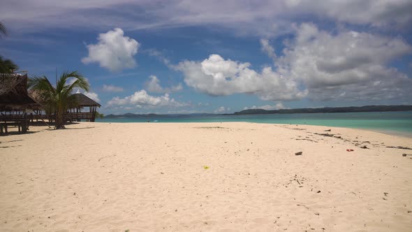 Beautiful Beach on Tropical Island