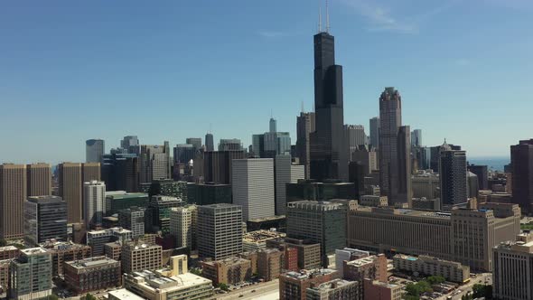 Flyover Chicago South Loop