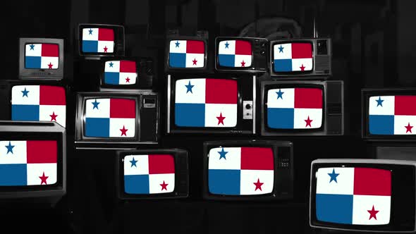 Panama Flags and Retro TVs.