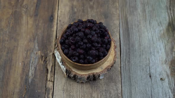The Black Berry is a Hybrid of Raspberries and Blackberries