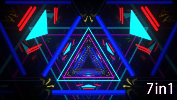 Light Tunnel Background