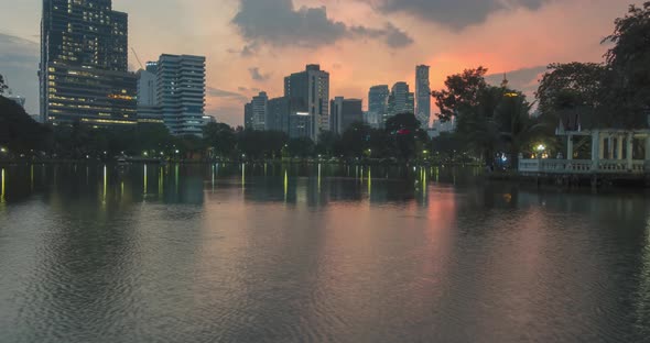 Lumpini Park Bangkok Thailand