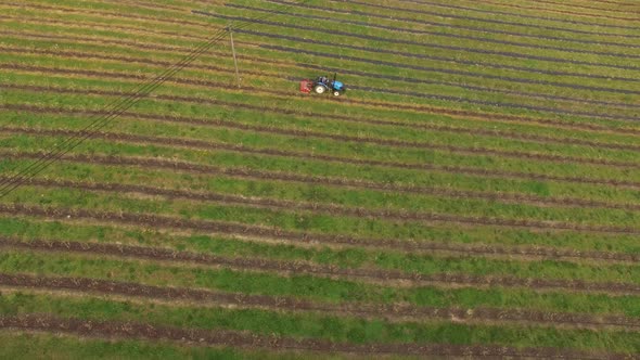 Farmer Working in Agricultural Field