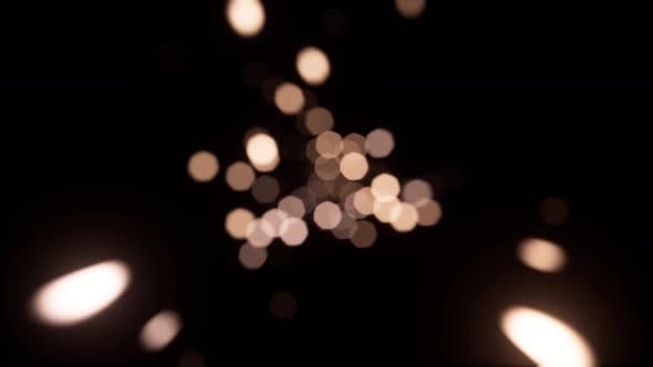 Warm Mood Light Bokeh Spread Out 4K 01