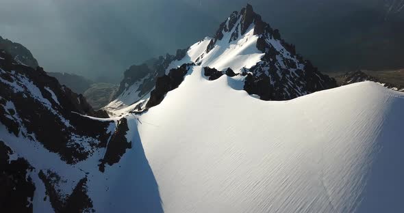 Huge Snow Mountains