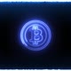 Bitcoin In Neon Frame - VideoHive Item for Sale