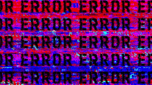 Error Glitch Looped