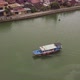 Hoi An Channel Landscape Motorboat Sails Along Channel - VideoHive Item for Sale