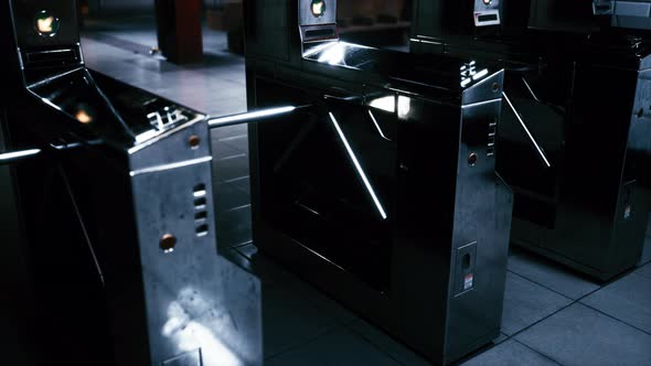 Empty Train Station During the Covid19 Pandemic alt