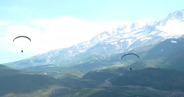 Flights with Paragliding