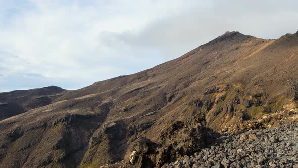 Volcanic Mountains in New Zealand