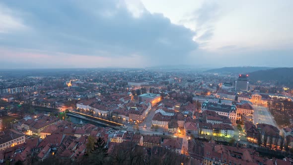 Timelapse of Ljubljana