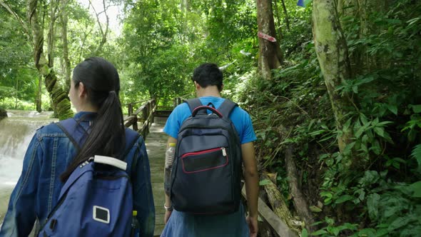 Couple Hiking