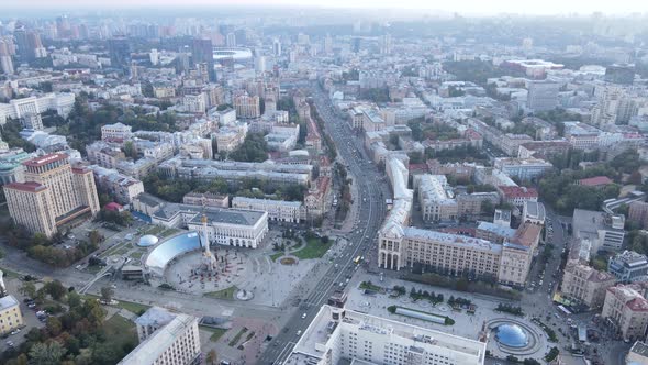 Kyiv - the Capital of Ukraine. Aerial View. Kiev