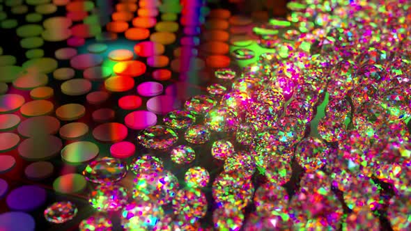 Colorful Bubbles Explode