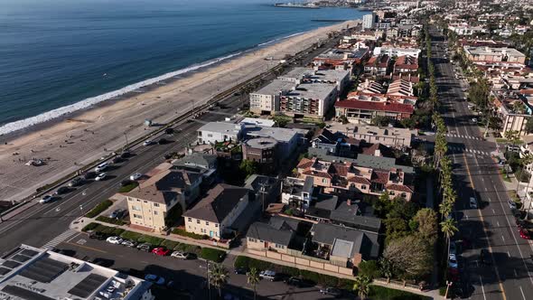 Los Angeles Coastline with Tilt