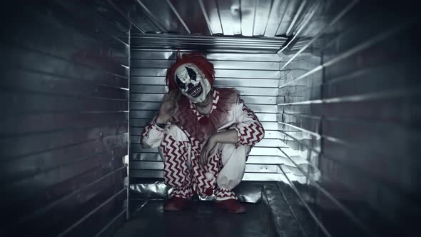 Scary Clown Attacks in a Closed Ventilation Duct