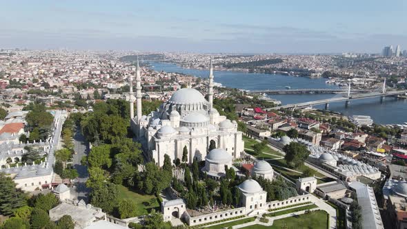 Istanbul Suleymaniye Golden Horn 