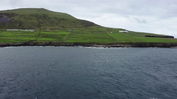 Beautiful Aerial View of Valentia Island, Locations Worth Visiting on the Wild Atlantic Way