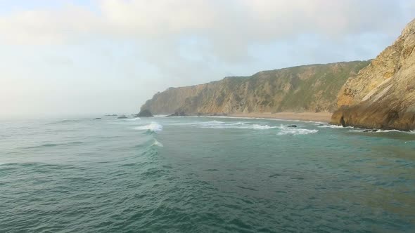 Praia da Adraga views on the coast of Portugal