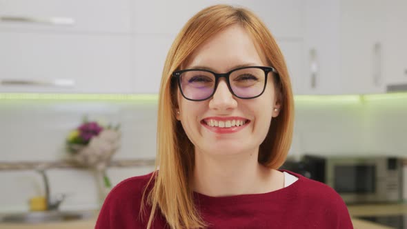 Portrait of a happy woman