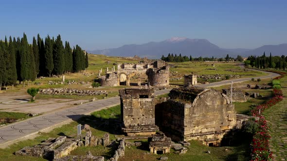 Ancient ruins of Hierapolis.