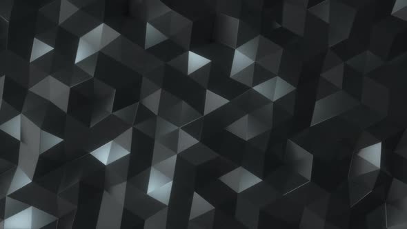 Triangles Abstract Background Loop