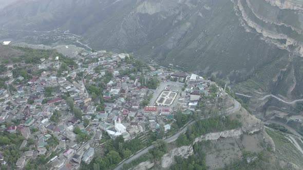 Gunib Village in Dagestan