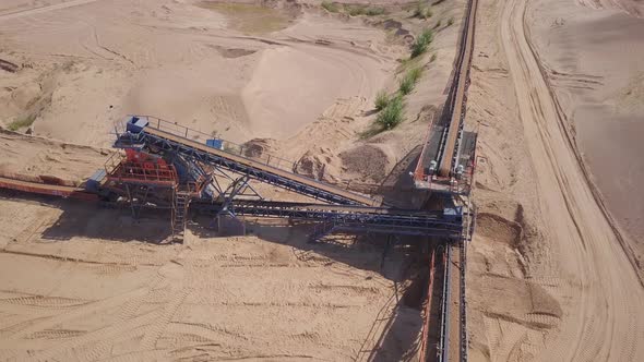 Sand Quarry Conveyors 