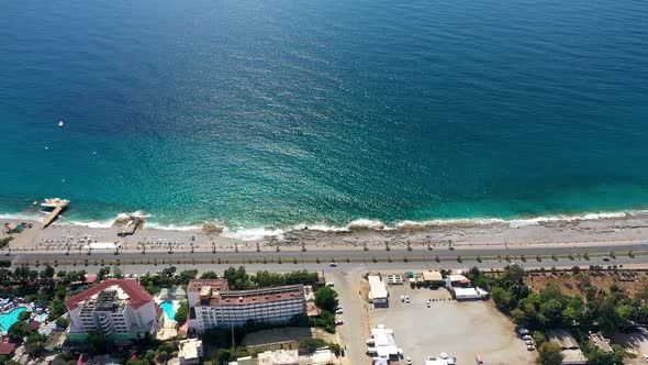 Drone View Alanya City