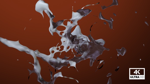 Swirl Chocolate & Milk Mixing Splash alt