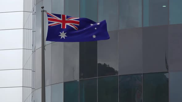 Australia Flag  Background 4K
