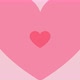 Valentine's day pink heart motion graphic  seamless loop background - VideoHive Item for Sale