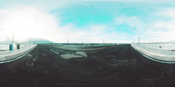 VR360 Empty Highway Bridge alt