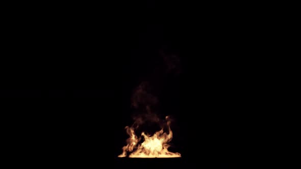 Fire Flame on Ground Loop alt