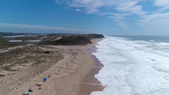 Aerial Summer Beach