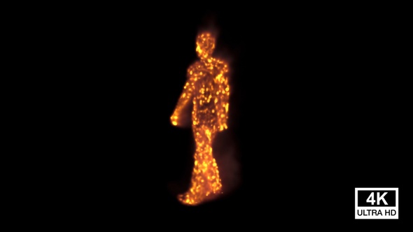 Fire Man Walking V4 alt