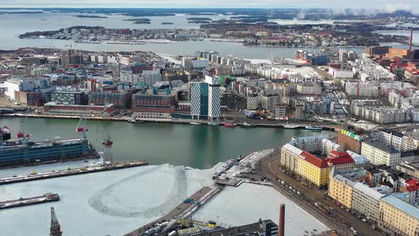 Gulf of Finland West Harbor Helsinki