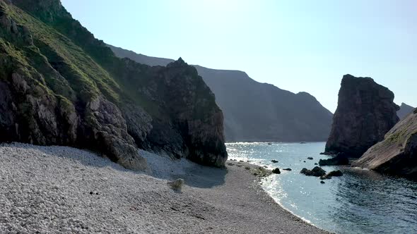 Glenlough Bay Between Port and Ardara in County Donegal is Irelands Most Remote Bay