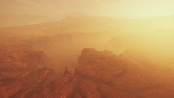 Morning Fog in Desert Sinai